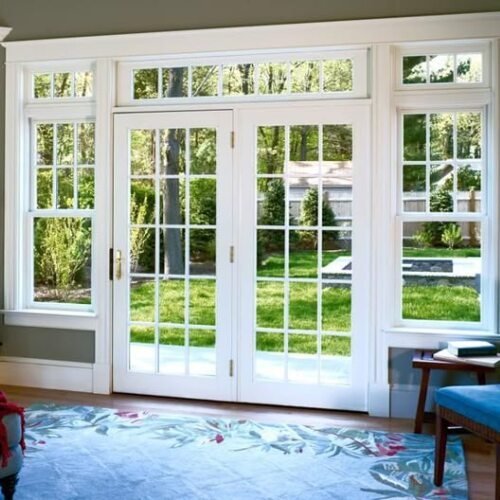 uPVC door design