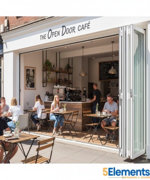 folding door cafe
