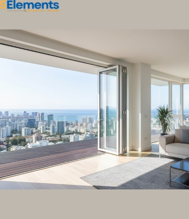 upvc bifold balcony door