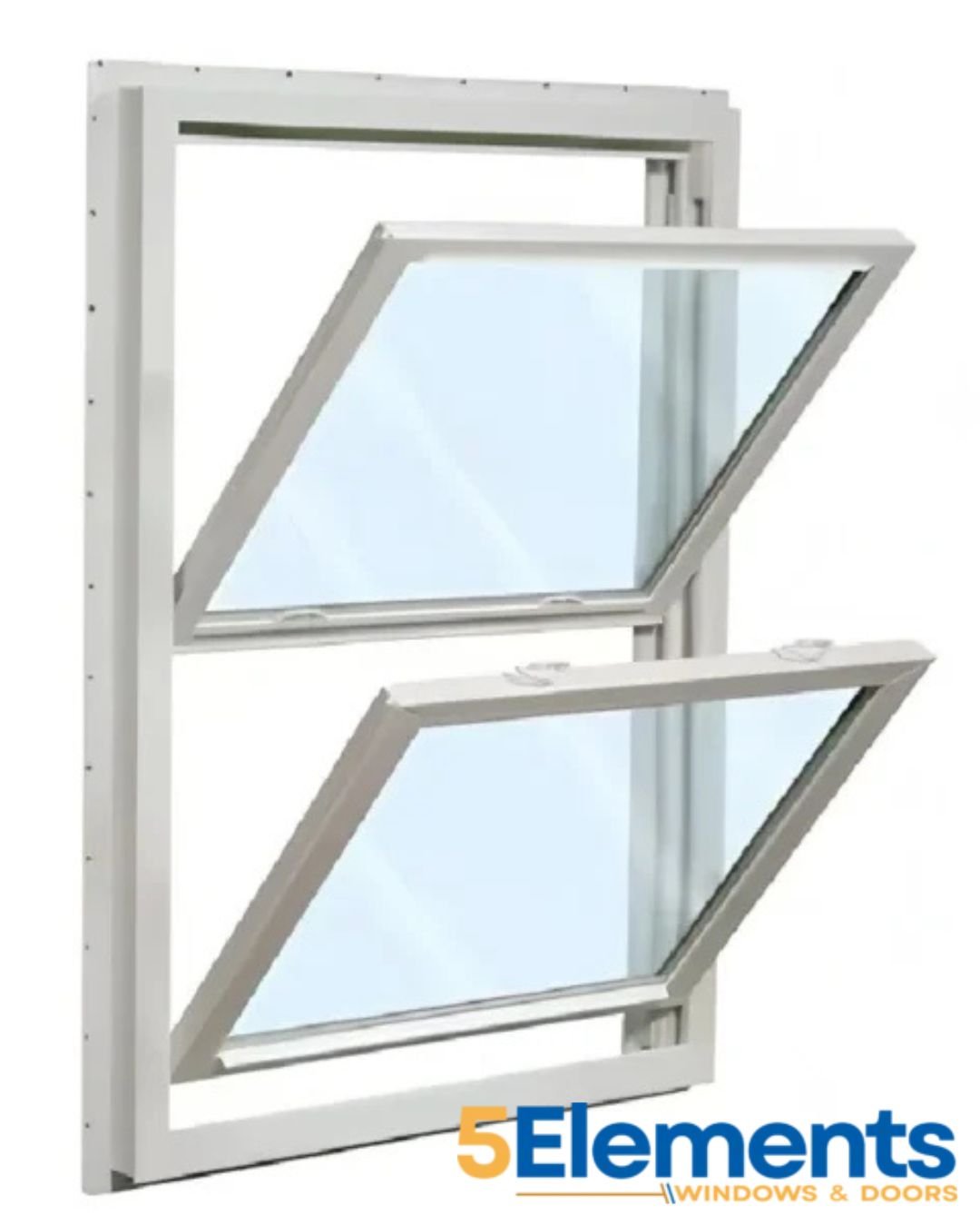 white uPVC windows