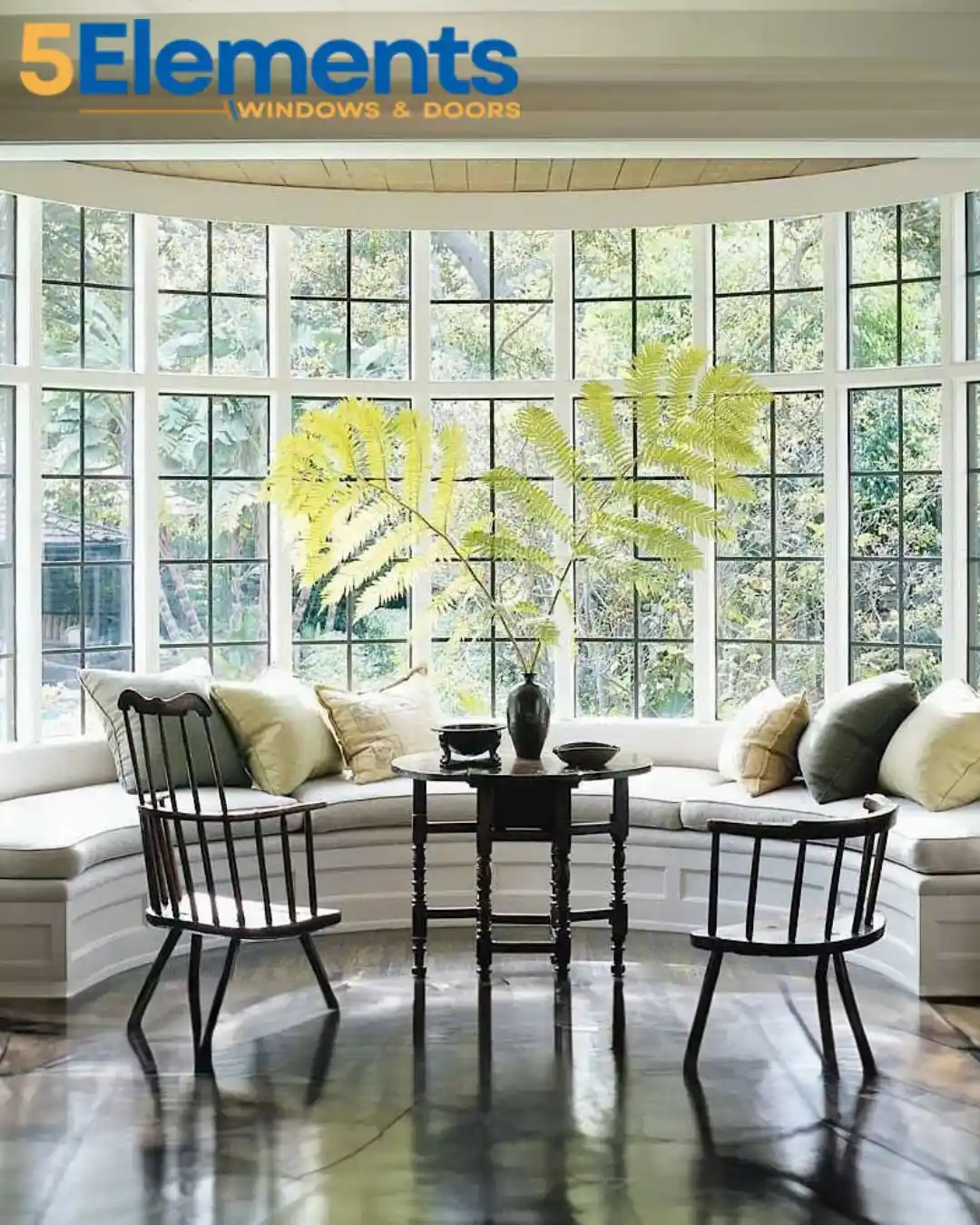 White uPVC windows
