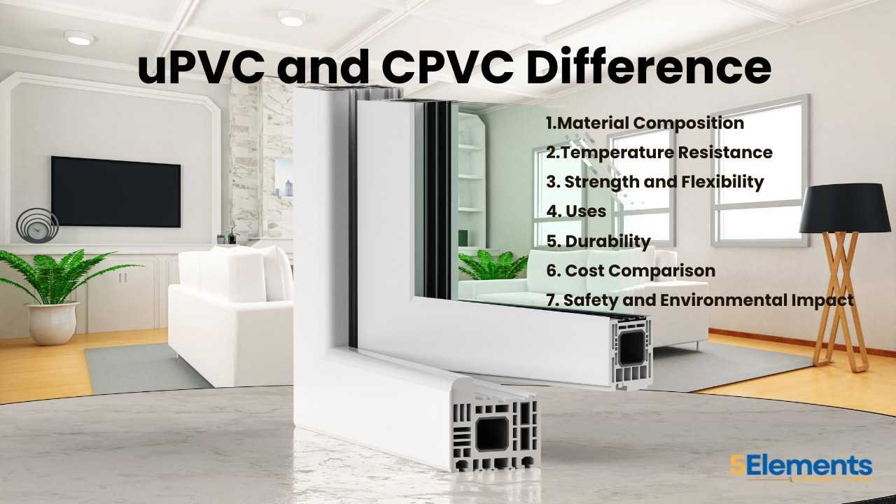 uPVC and CPVC Difference