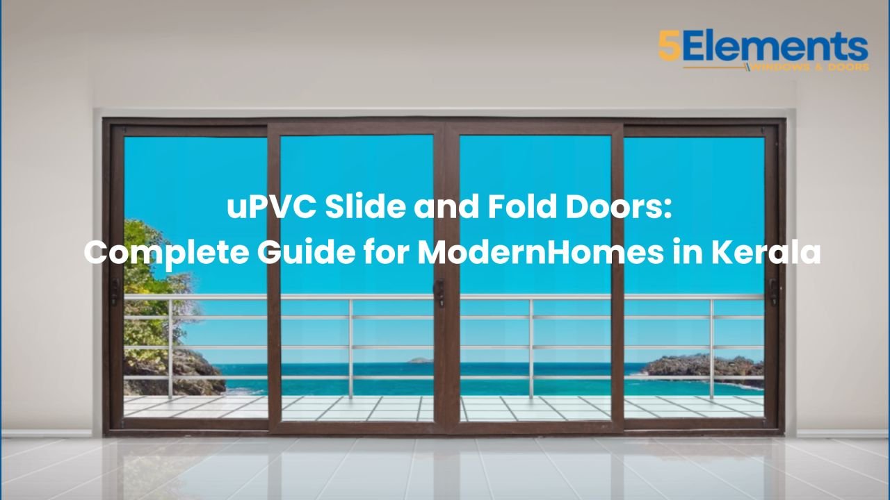 uPVC slide and fold doors