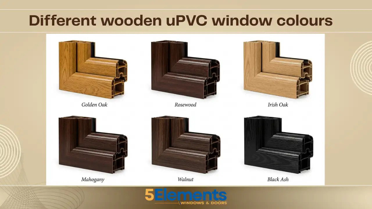 uPVC window colours