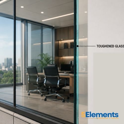 uPVC Fix ed Glass Window
