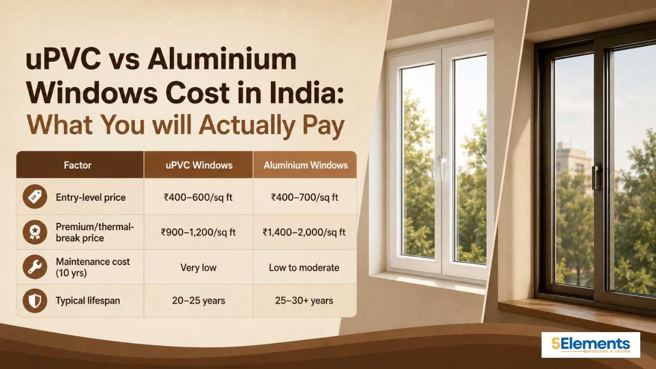 uPVC vs Aluminium Windows