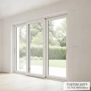 3 track uPVC sliding doors