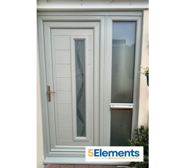 modern upvc front door