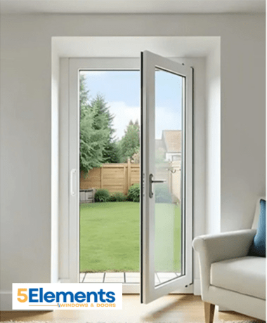 modern upvc front door