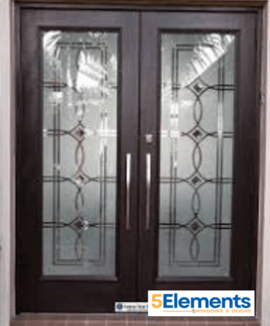 modern upvc front door