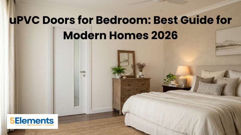 uPVC doors for bedroom