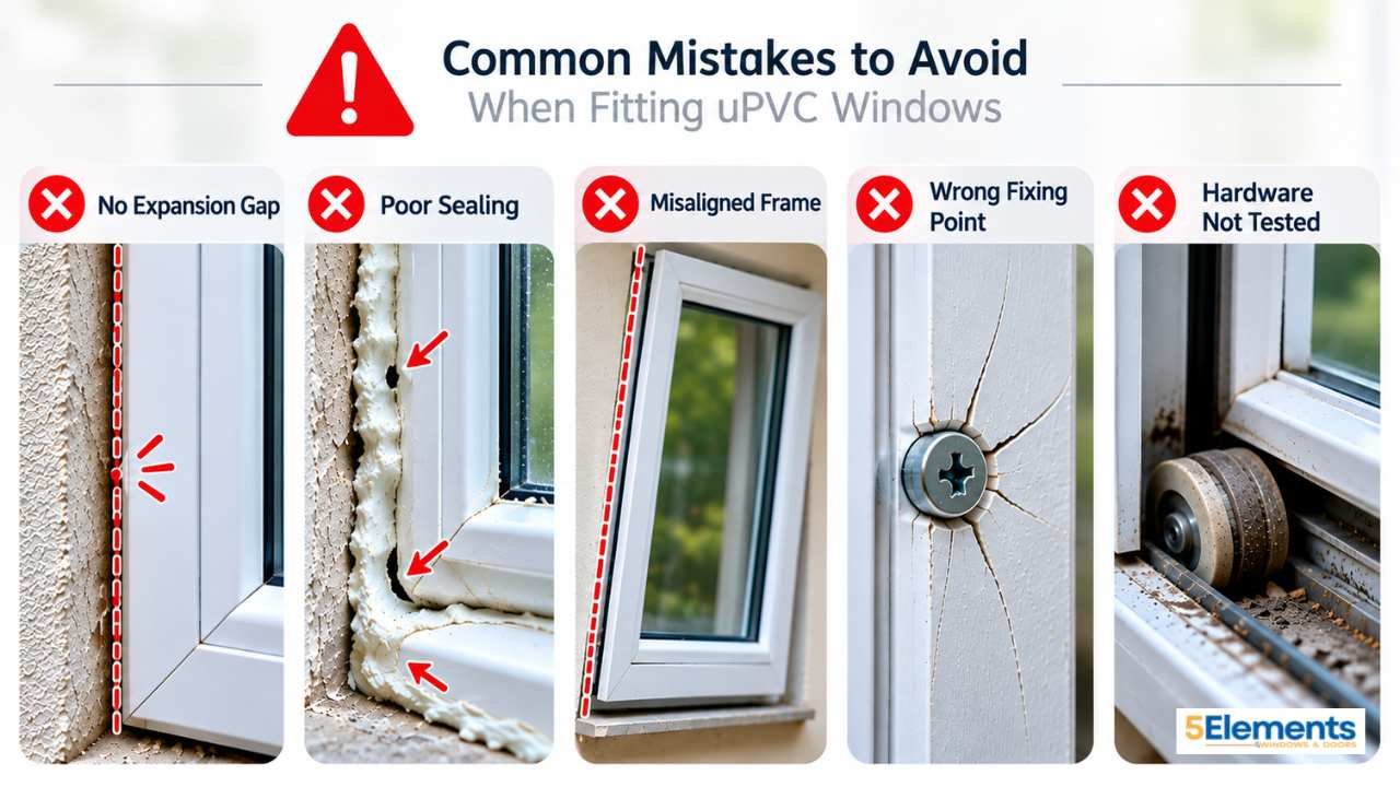 upvc window installation cost