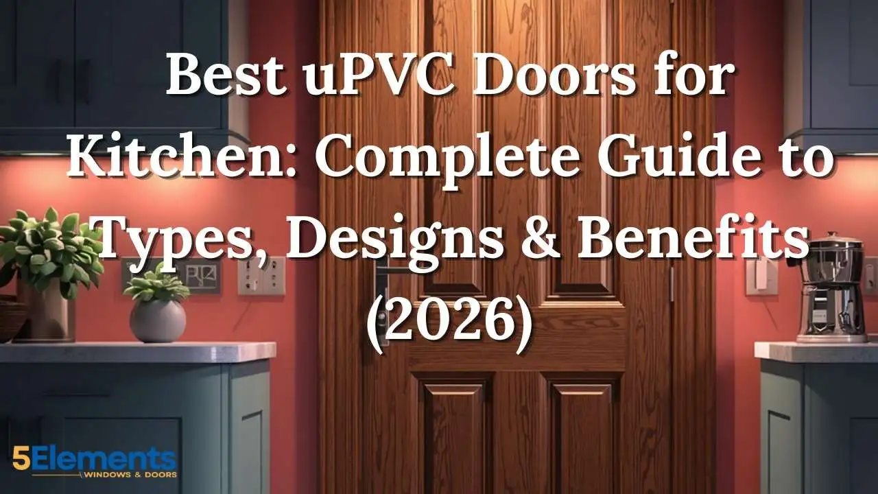 uPVC doors for kitchen