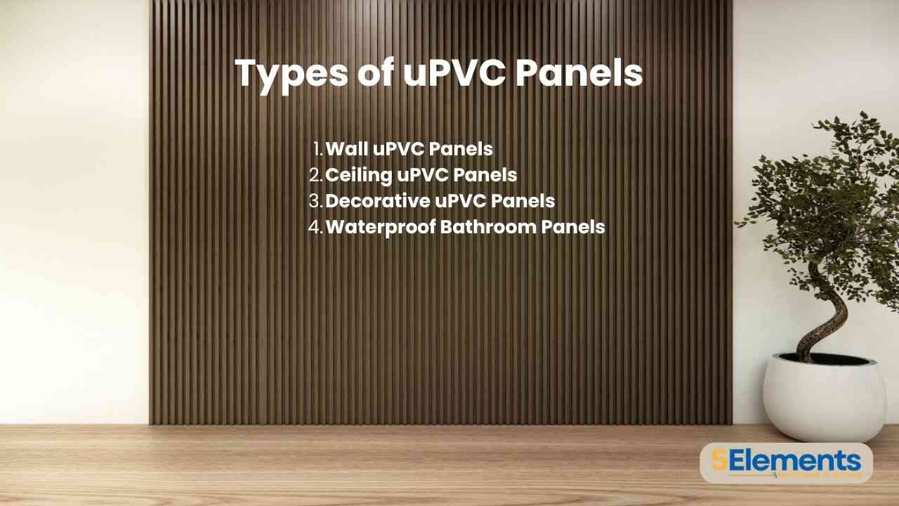Types of uPVC Panels