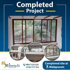 3 track uPVC sliding doors