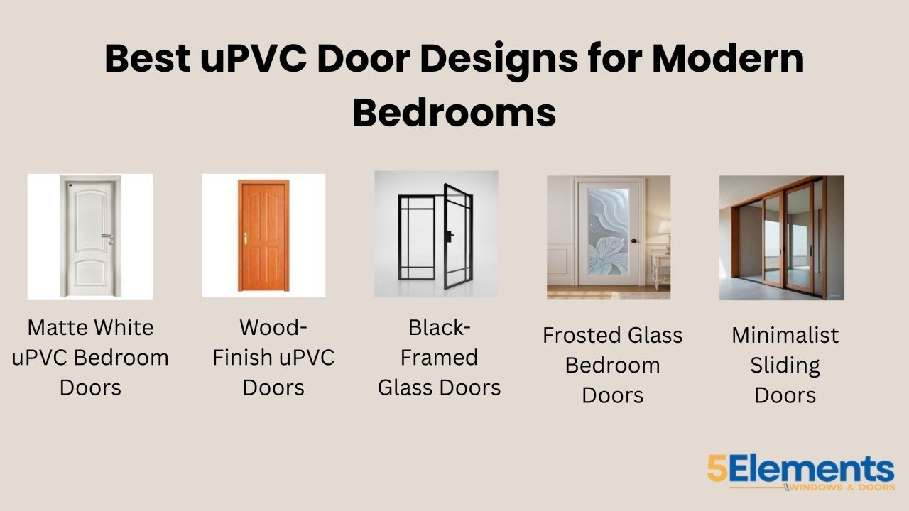 uPVC doors for bedroom