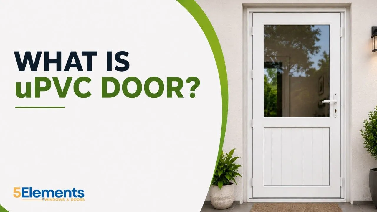 uPVC doors for kitchen