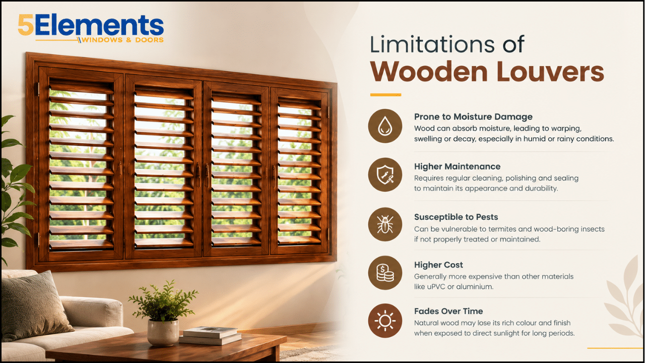 wooden louvers window </p>
<p>